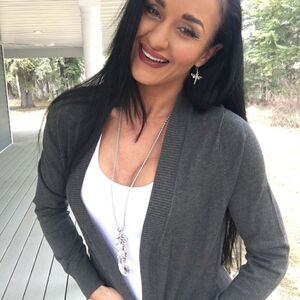 NEW cozy Long medium heather grey cardigan pockets